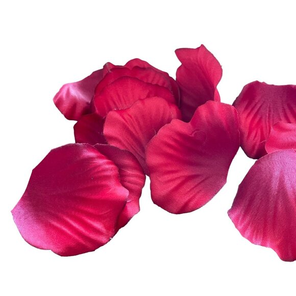 Red Rose Petals for Wedding Party Decor u Lovely Romantic Favors - Picture 4 of 4